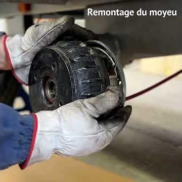 TUTO entretien des freins sur une remorque