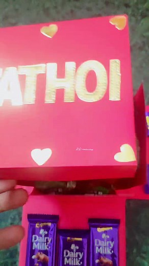 Pink explosion box for birthday | BD Creative Shop