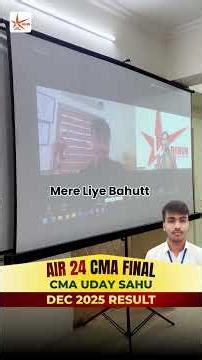 BEST ADVICE FOR ALL CMA ASPIRANTS #cmastudents #motivation #testseries #dcc #cmaaspirants