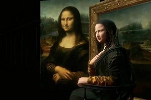 La Mona Lisa y un recorrido virtual por el Louvre