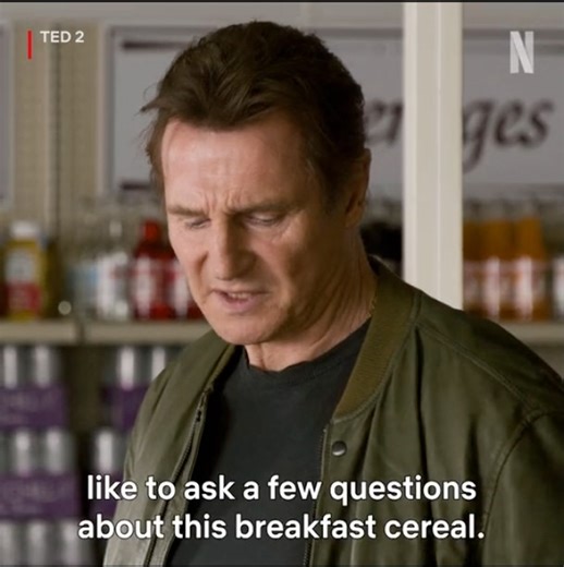liam neeson is soooo good at impersonating liam neeson | Netflix
