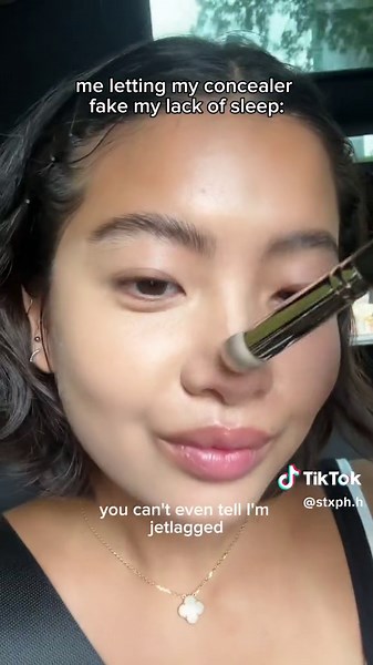 I don’t sleep but @MAC Cosmetics USA Studio Radiance Concealer got me covered ⭐️ my shade is NC17.5! #AD #DotSwipeGlow #MACStudioRadiance​