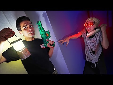 NERF Don't Get Caught by Granny Challenge!