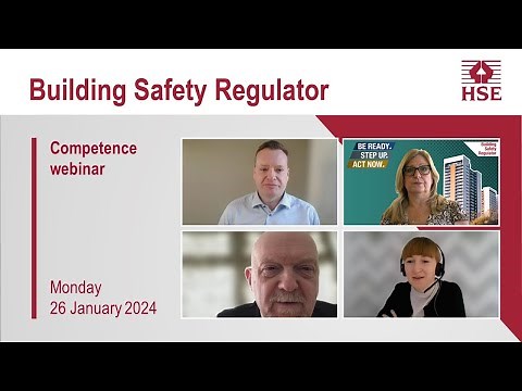 Building safety competence webinar (January 2024)