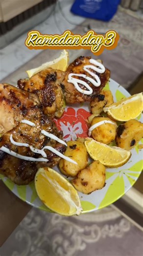 Delicious Grilled Chicken with Sticky Sauce for Ramadan