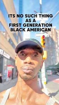 There Is NO First Generation Black American #BlackAmerican #History #Identity