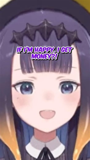 Happiness Brings Money!?【 Ina /HololiveEN】#shorts