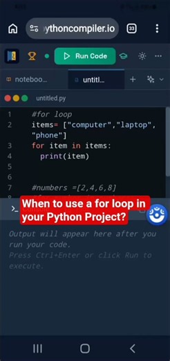 Python For Loop Logic Explained In 40 Sec! ⚡️#pythontutorial #pythonforbeginners #shorts #coding