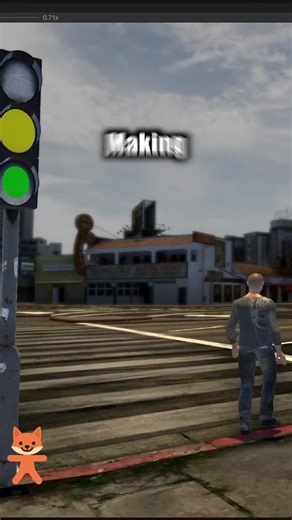 KiteMakesGames on Instagram: "Making GTA6 Day 43 #gamedev #gaming #gta6 #unity #rockstar"