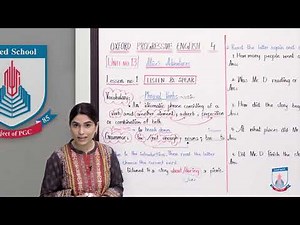 Class 4 - English - Unit 13 - Lecture 1 - Listen and speak - Allied Schools