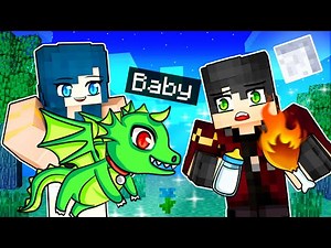 Taking care of Minecraft Baby Dragons!