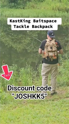 🎣 KastKing BaitSpace Fishing Tackle Backpack — the ultimate all-in-one gear hauler!