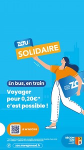 🚍 Comment recharger sa carte ZOU ! Solidaire ? 🎟️ Vous avez une carte ZOU ! Solidaire ou ZOU ! Solidaire ? Voici comment recharger facilement votre titre TER ZOU ! à la borne en gare ! Plus d’infos sur notre site 👉🏼 https://zou.maregionsud.fr/comment-utiliser-ma-carte/ | Transports ZOU