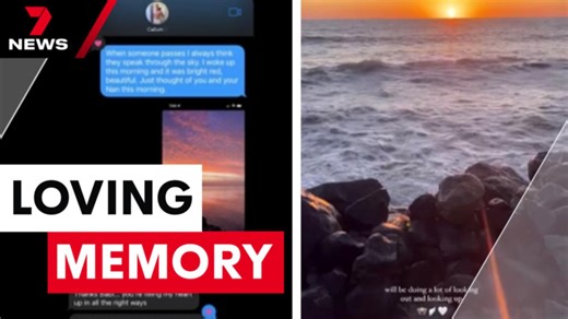 Poignant text messages shared by Callum Robinson’s girlfriend