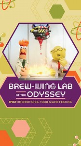 At The EPCOT International Food & Wine Festival presented by CORKCICLE, the future of food is being made today with Muppet Labs! Join Dr. Bunsen Honeydew and Beaker as they experiment with tasty flavors at the Brew-Wing Lab. 🧪🍽️ Check Disney Parks Blog for more info about the festival and the Foodie Guide coming soon! | The Muppets