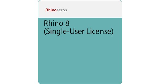 McNeel Rhino 8 (Single User License, Download)