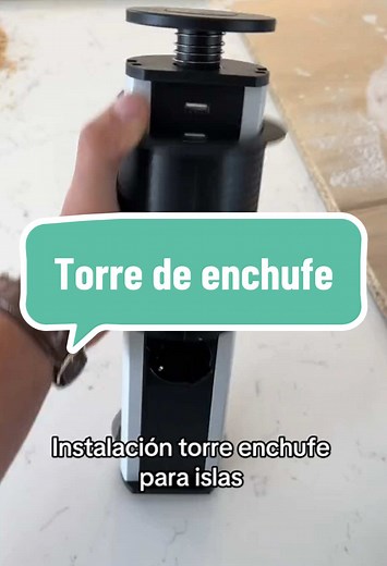 Instalación fácil de una torre de enchufe