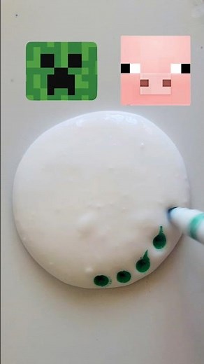 minecraft Relaxing Slime asmr #relaxingslime #asmrslime #minecraft