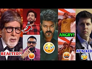 Amitabh Bachchan’s Cryptic Post on Samay Raina?! 😳 Vijay Thalapathy, Masoon Sharma, Sam Altman |