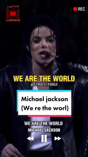 We are the world lyrics 🔥 #fypシ゚ #lyrics #lyrical #lyricsvideo #fyp #viralvideo #foryou #foryourpage