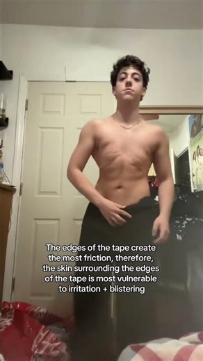 #transtape #transtapetutorial #ftm #transgender #fok #binding #ftmfitness