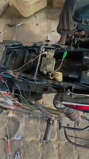 Khalsa Auto Parts on Instagram: "CT 100 wiring problem #automobile #machanic #ct100"