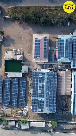 Megawatt Rooftop Solar Installation | Aerial View | Best Practices and Engineering