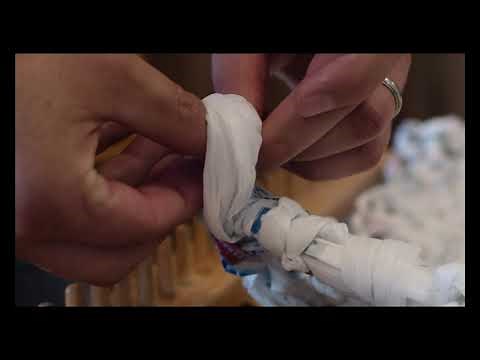 Sleeping Mats Video 3: Load the loom, weave, and finish the mat