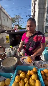 41M views · 121K reactions | Auntie's Rapid-Fire Mysore Bonda Service in Hyderabad | Street Food Recipes | Facebook