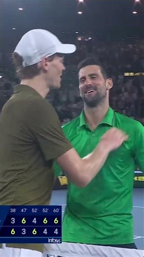 Djokovic is BACK IN THE FINAL! 🥳