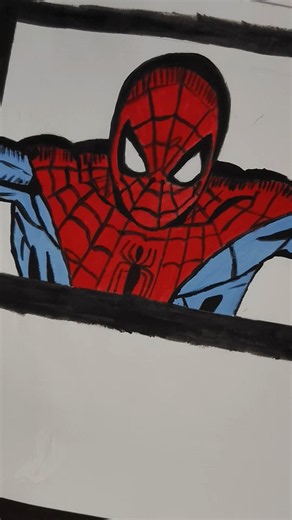 Drawing Peter Parker / Spider-Man Step by Step 🎨 #spiderman