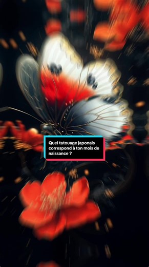 Tatouages japonais en fonction de votre mois de naissance