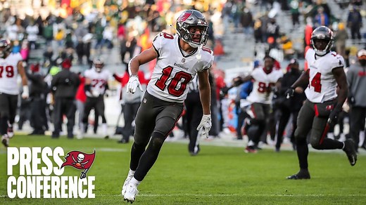 Wide receiver Scotty Miller spoke to the media on Sunday following the NFC Championship Game vs. the Green Bay Packers. | Tampa Bay Buccaneers