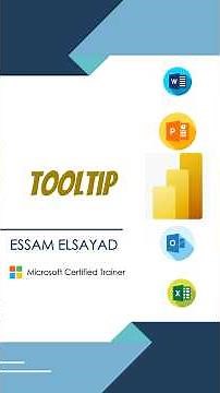 لمسة احتراف لتقاريرك بـ ToolTip مخصص في Power BI