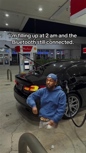 Late Night Fill-Up Vibes with Bluetooth