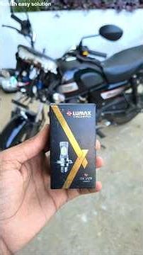 Lumax LED hedlight for all bike Lumax led light best led hedlight bulb for all bike #shorts#trending