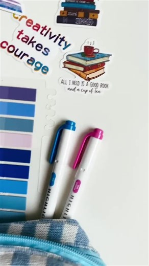 Checkered Annotation Kit With Tabs, Pens, Highlighter | School, University   Journaling | Gifts for Book Lovers, Readers, Students, Teachers - Etsy