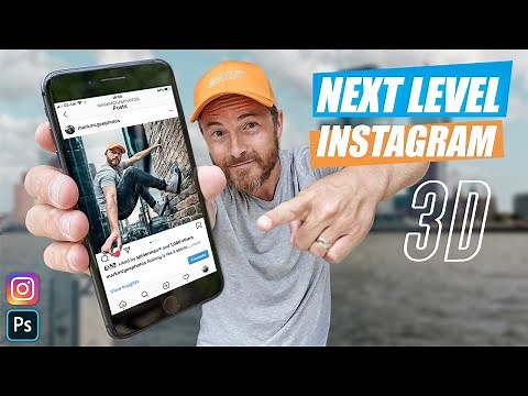 INSTAGRAM 3D POPOUT TUTORIAL - Photography Ideas (Full SHOOT & EDIT with Photoshop 2020)