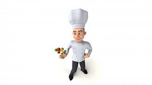 Fun 3d Cartoon Chef Animation Stock Footage Video (100% Royalty-free) 3517544799 | Shutterstock
