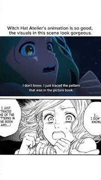 Atelier of Witch Hat 🥶 #anime #atelierfwitchhat #witch #atelier #animation #viral #trending #like