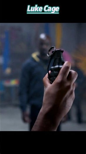 Luke Cages a Grenade in His Bare Hands #LukeCage #shorts