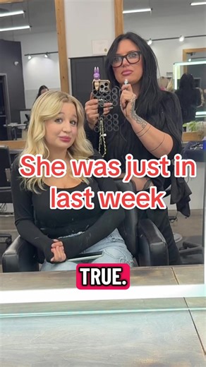 When the blonde is perfect - just not perfect for you. . This 𝔟𝔩𝔢𝔞𝔠𝔥 𝔟𝔞𝔟𝔢 was just in last week and we took her BLONDE AF and left it BRIGHT but I got a call a few days later wanting to make it a bit more fall blonde and not so vibrant and boom! - NAILED IT 🤘🏽 . . @americansalon_ @behindthechair.com @Modern Salon @tribehairco