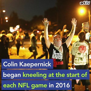 Colin Kaepernick's iconic protest may have gotten him blackballed by the NFL —but it also inspired a movement they might not be able to stop. Stand with Kap, sign the pledge: https://actionsprout.io/405C4F | act.tv