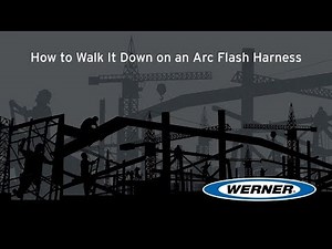 Werner - Fall Protection - Arc Flash Harness - Walk It Down