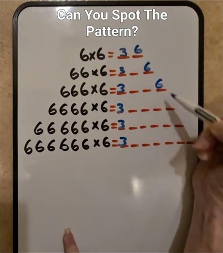 What Comes Next? 666666 × 6 = ? 🤔