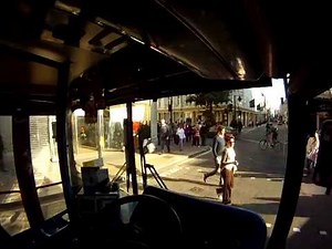 ✓ LONDON BUS DRIVER GOING FAST