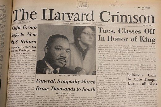 Harvard scholars on life, death, legacy of Martin Luther King Jr.