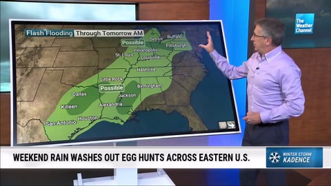 Severe storms, flood threat for southeast this weekend