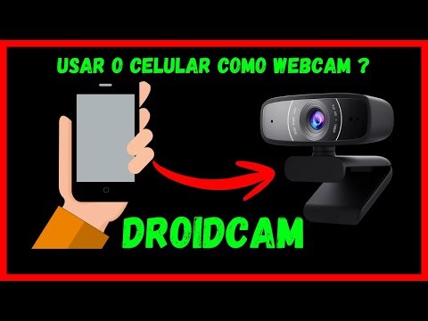 Como usar o celular como WEBCAM no PC (Grátis e Fácil!) - DroidCam 2026