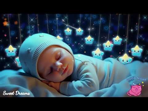 Baby Sleep Music 🍼 Overcome Insomnia in 3 Minutes💤 Mozart & Brahms Lullabies for Deep, Peaceful Rest